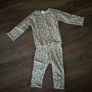 H&M 6-9 month floral set